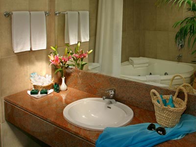 Azia Beach Hotel - Club Junior Suite - Bathroom