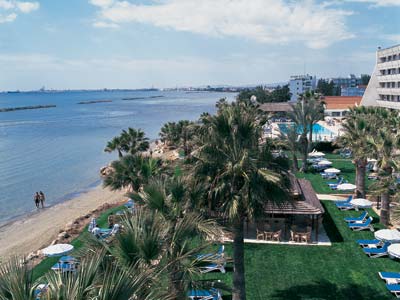 Πανοραμική θέα του Palm Beach Hotel & Bungalows