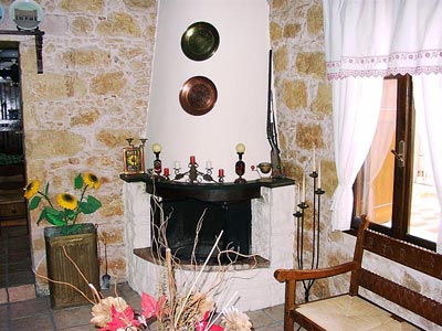 Arhontariki Villa - Living Room