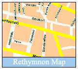 Rethymno Map