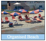 Petradi Beach Hotel - Organised Beach
