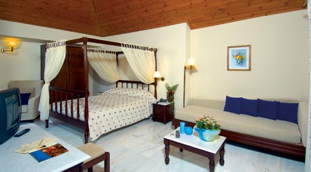 Spilia Village Traditional Hotel - Bedroom