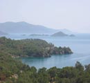 The coast between Dalaman and Olu Deniz