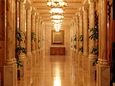  Grand Corridor leading to function rooms