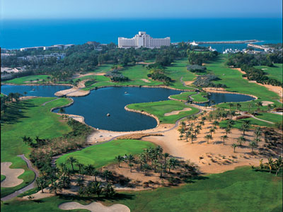  Jebel Ali Golf Resort & Spa - Jagrs aerial golf course