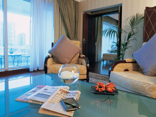Taj's Palace Hotel Suite's Living Room
